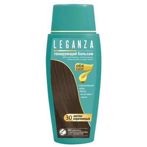 Leganza Barvící balzám světle hnědý 30, 150 ml
