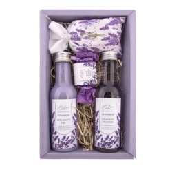 Bohemia Gifts Kosmetický balíček 4 v 1 s produkty z Levandule 