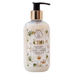 Bohemia Gifts Vlasový šampon se CBD konopným olejem a zeleného čaje 250 ml