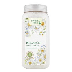 Bohemia Herbs Relaxační koupelová sůl s extraktem heřmánku 900 g