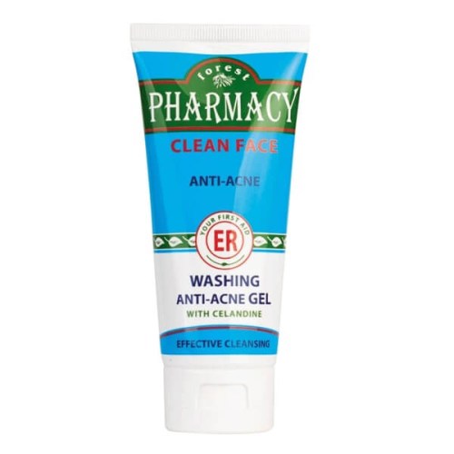 Forest Pharmacy čistící gel proti černým tečkám a pupínkům antibakteriální gel 100 ml