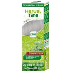 Henna Herbal Time přírodní barva na vlasy Stříbrná blond 1 75 ml