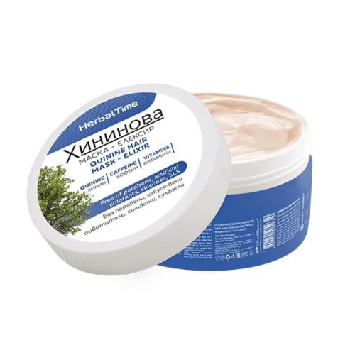 Herbal Time Chininová maska na vlasy 200 ml