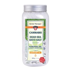 Konopná koupelová sůl s extrakty z Mrtvého moře 900 g