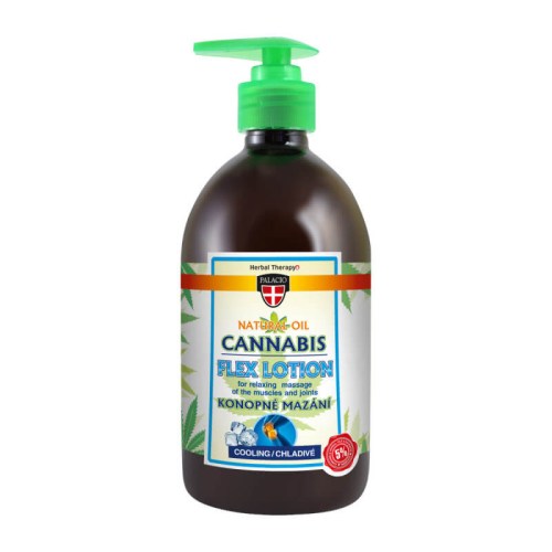 Konopné mazání s pumpičkou, chladivé 500 ml