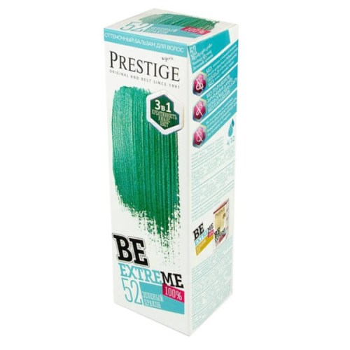 Prestige Be Extreme Semi-permanentní barva na vlasy 52 dračí zelená 100 ml