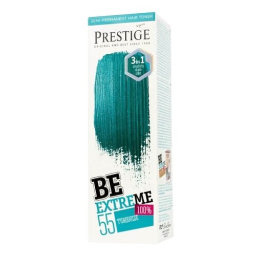 Prestige Be Extreme Semi-permanentní barva na vlasy 55 tyrkysovou 100 ml