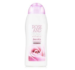 Prestige Rose a Perla čistící pleťové mléko s výtažky z Perly a Bulharské růže 200 ml