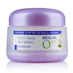 Regal Q10 Edelweiss antioxidační noční pleťový krém 50 ml