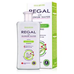 Regal selenium sulfide zklidňující šampon proti lupům 200 ml