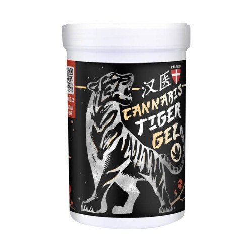 Tygří masážní gel s konopím 380 ml
