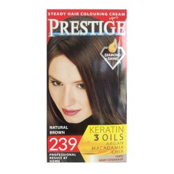 Vips Prestige permanentní krém barva na vlasy 239 přírodní hněda 115 ml