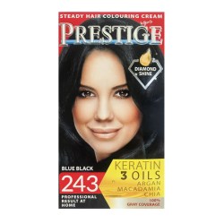 Vips Prestige permanentní krém barva na vlasy 243 modro černá 115 ml
